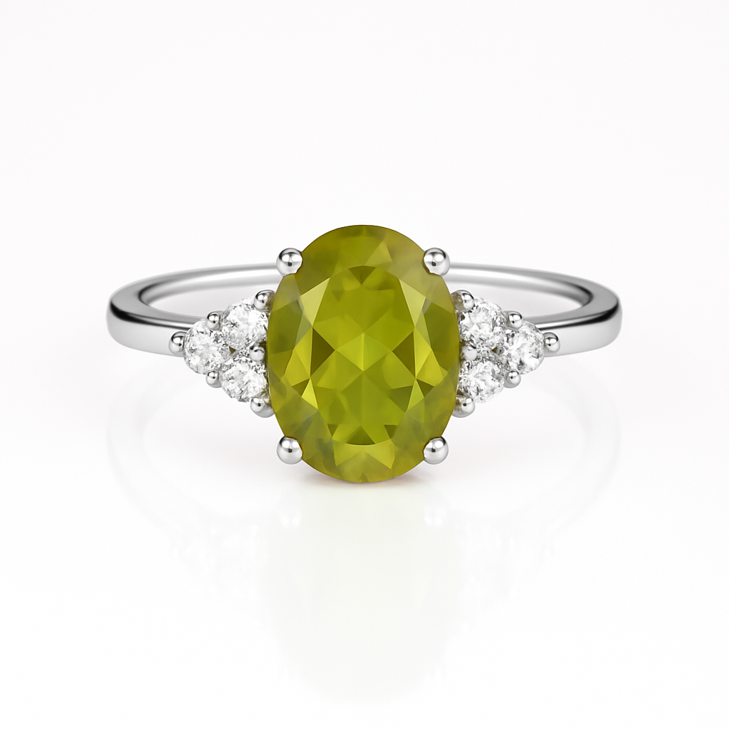 Tya Neon Pink Fire Opal Ring