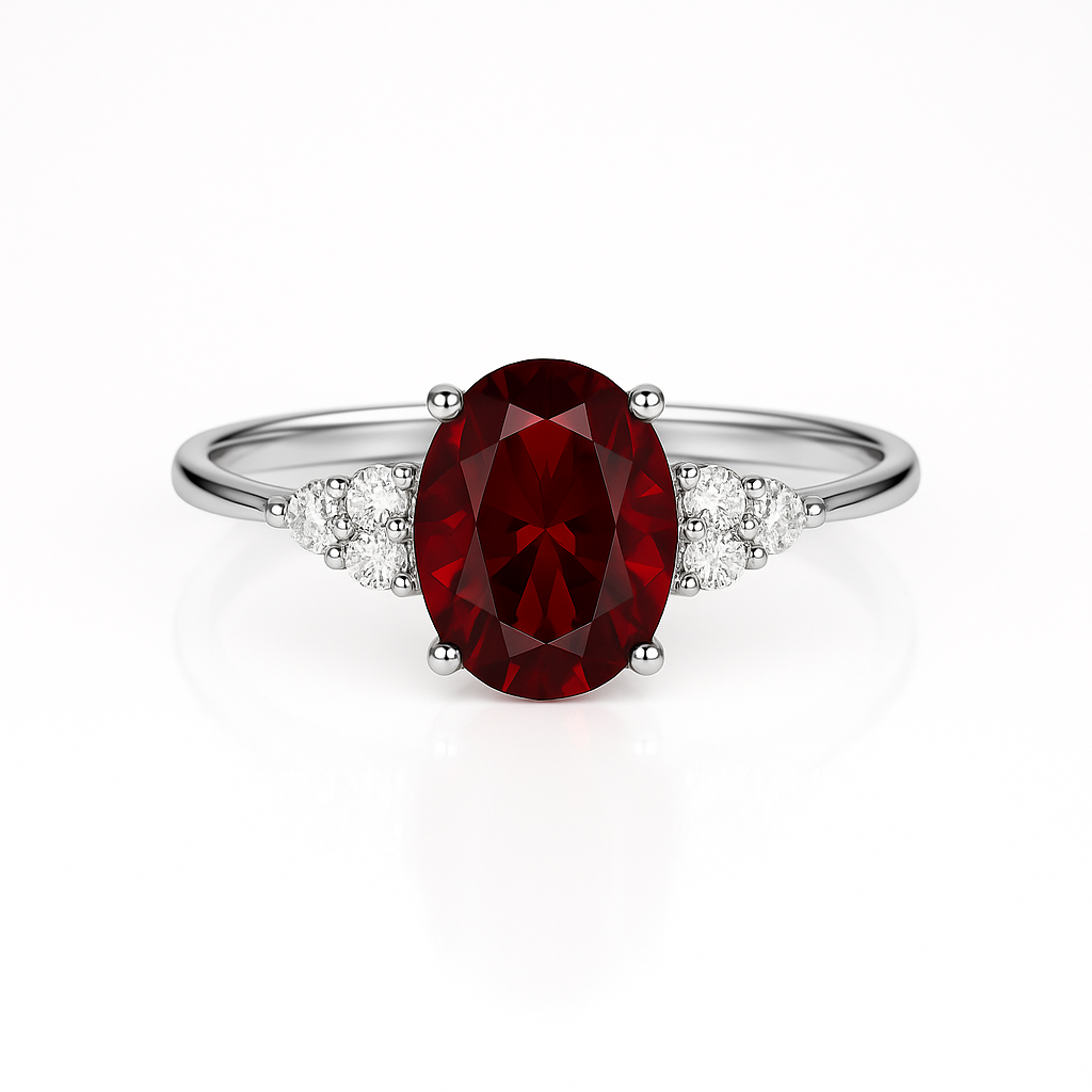 Tya Garnet Ring