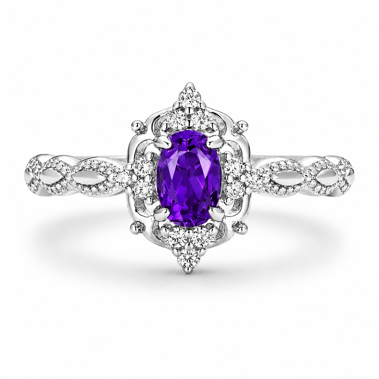Fia Blue Sandstone Ring