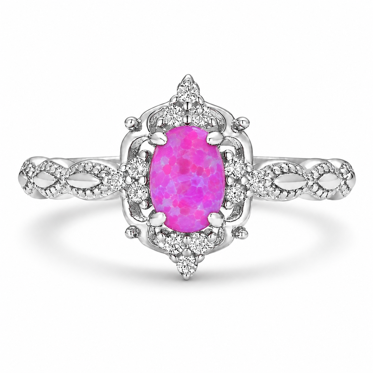 Fia Orchard Pink Opal Ring