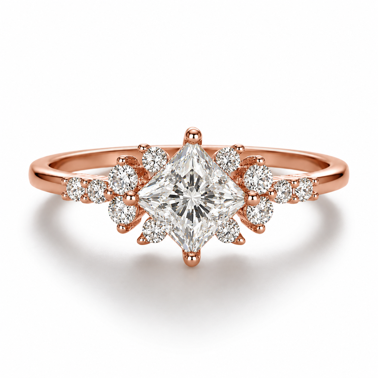 Kia Crystal Ring Gold
