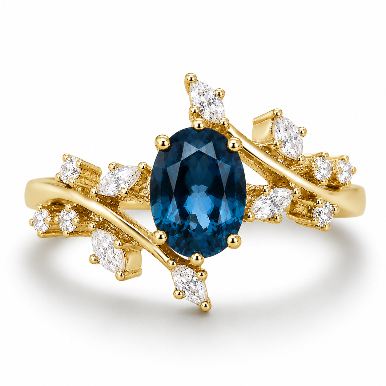 Bella London Blue Topaz Ring