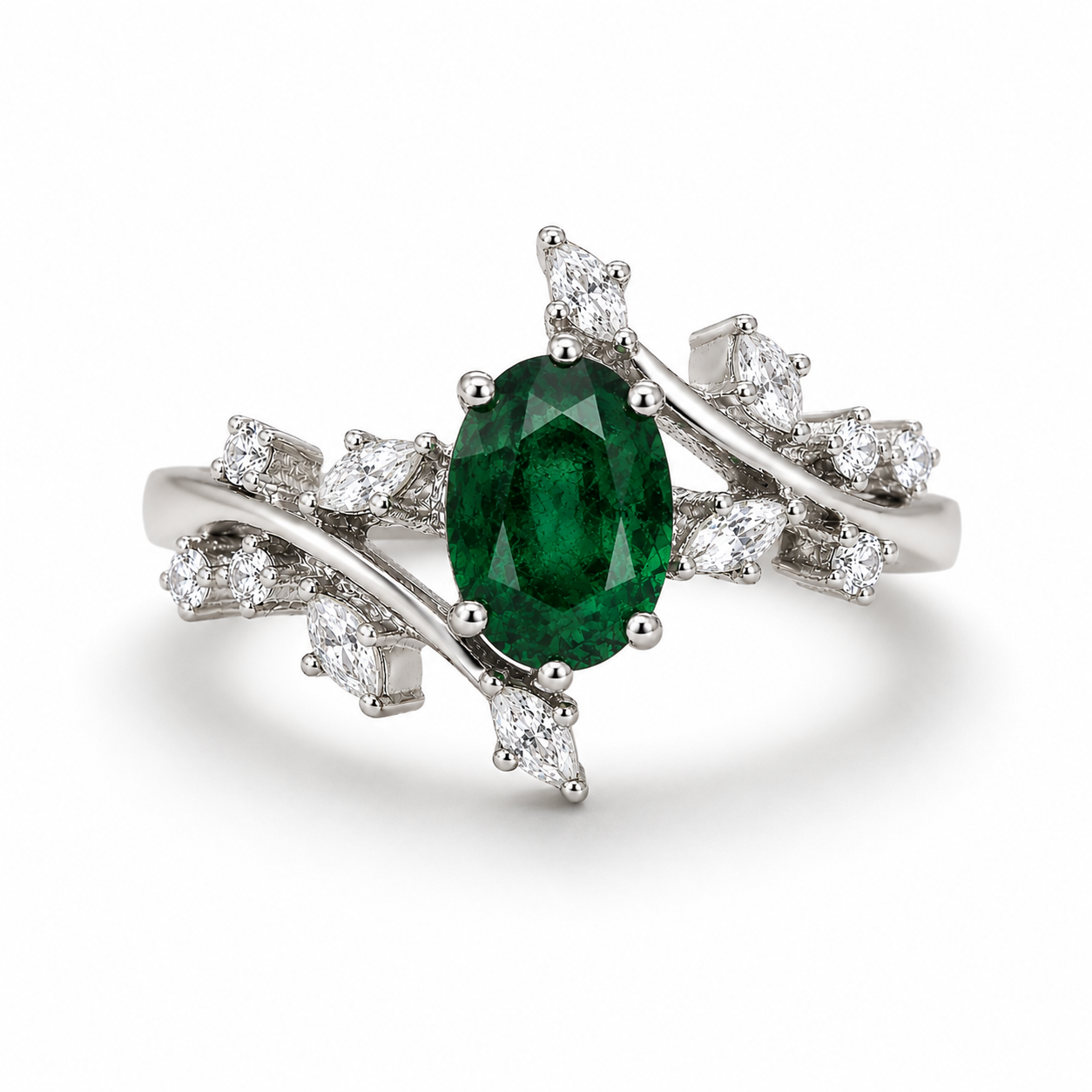 Bella Emerald Ring