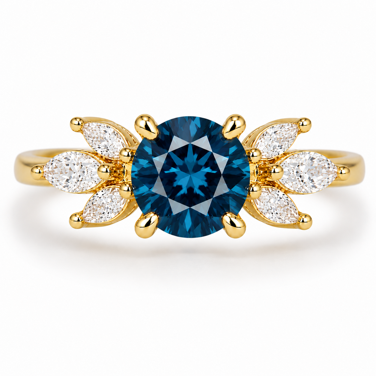 Ada Alexandrite Ring Gold