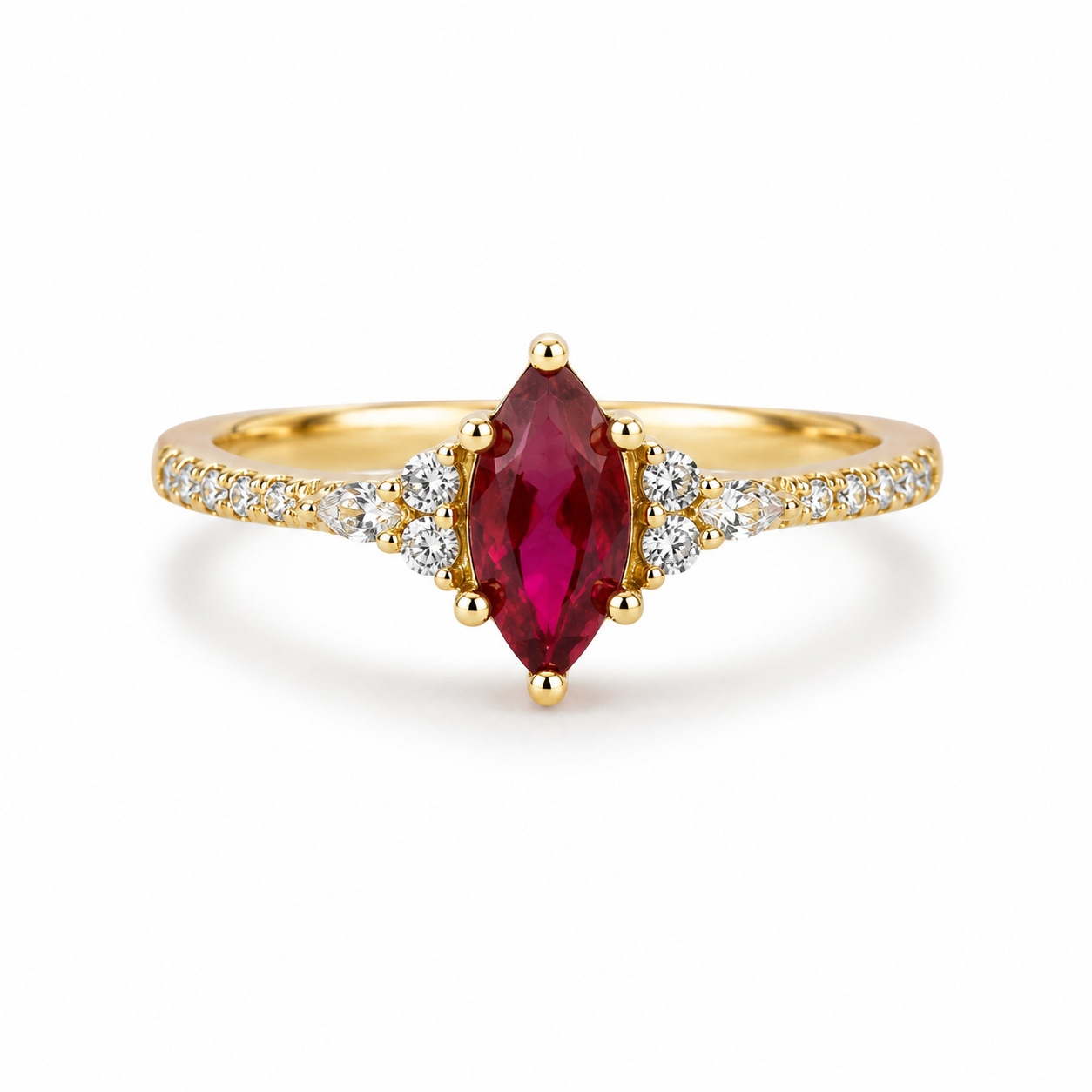 Alice Marquise Ruby Ring