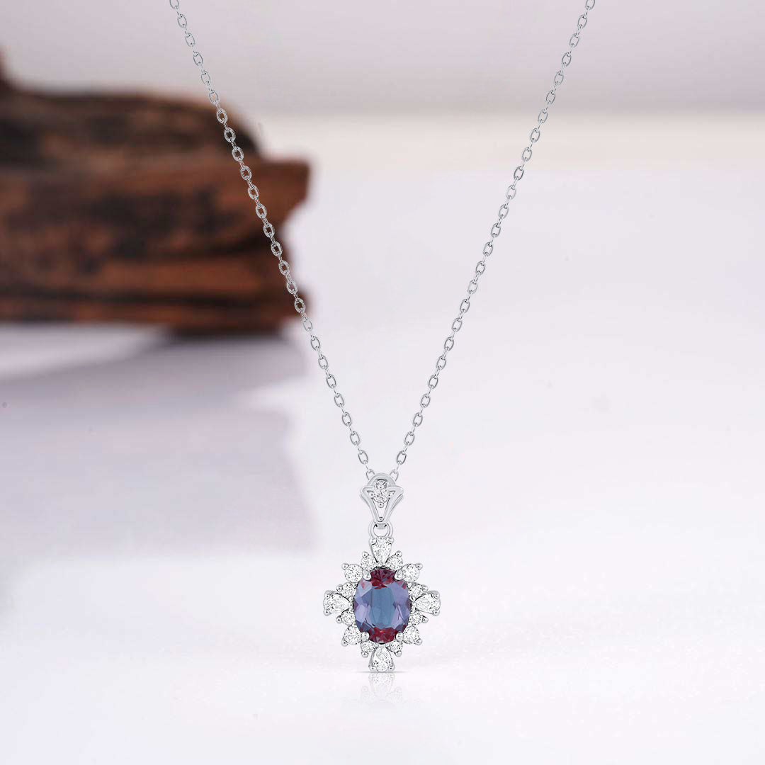 Phi Alexandrite Necklace
