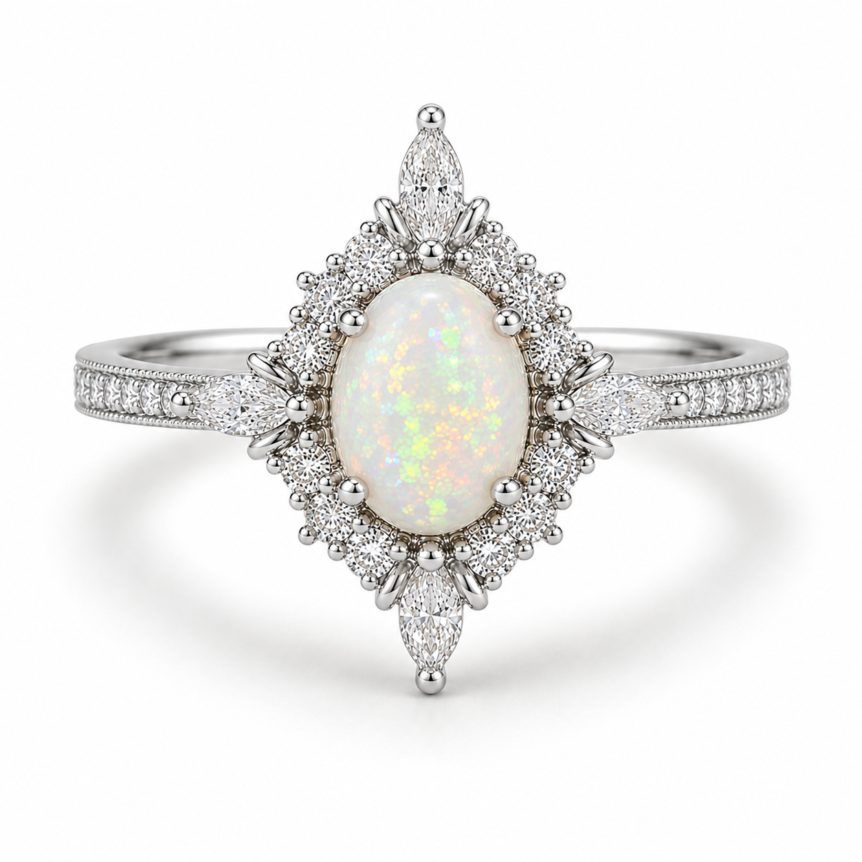Mia Alexandrite Ring Rose Gold