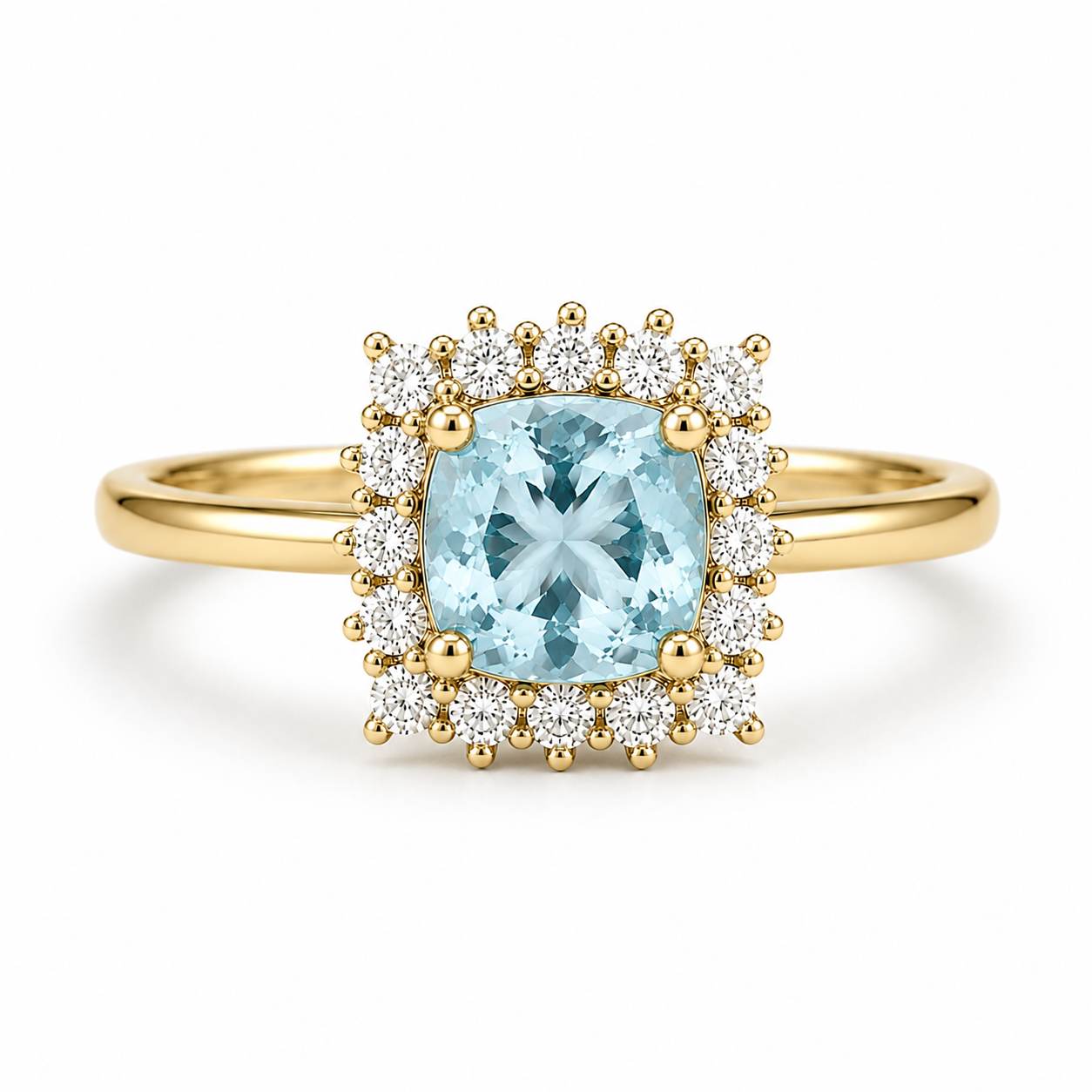 Fey Aquamarine Ring Sterling Silver