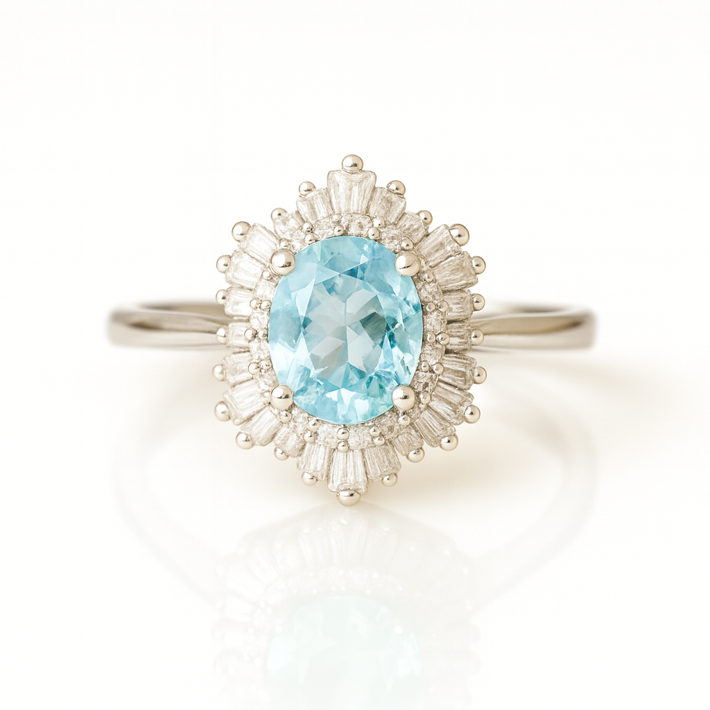Ara Aquamarine Ring