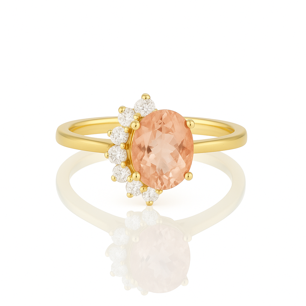 Ari Morganite Ring