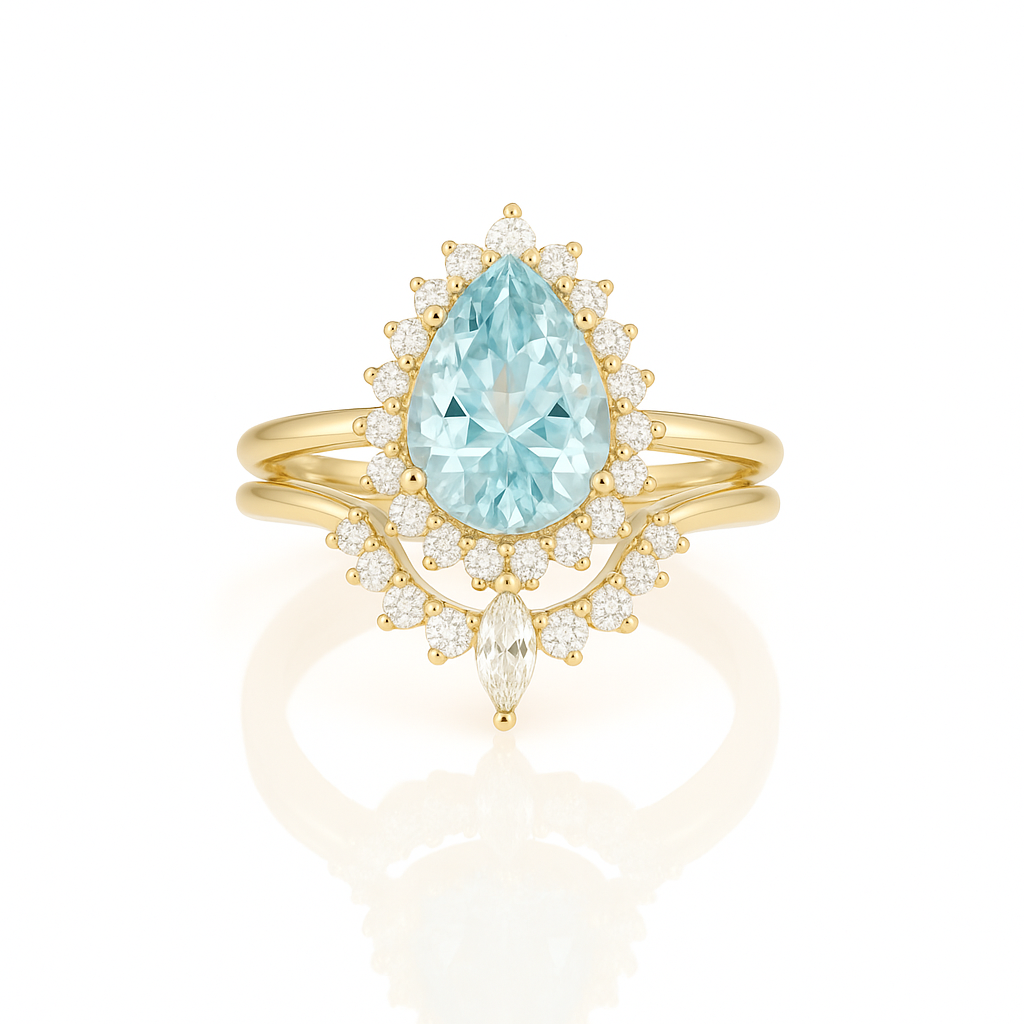 Asa Aquamarine Ring