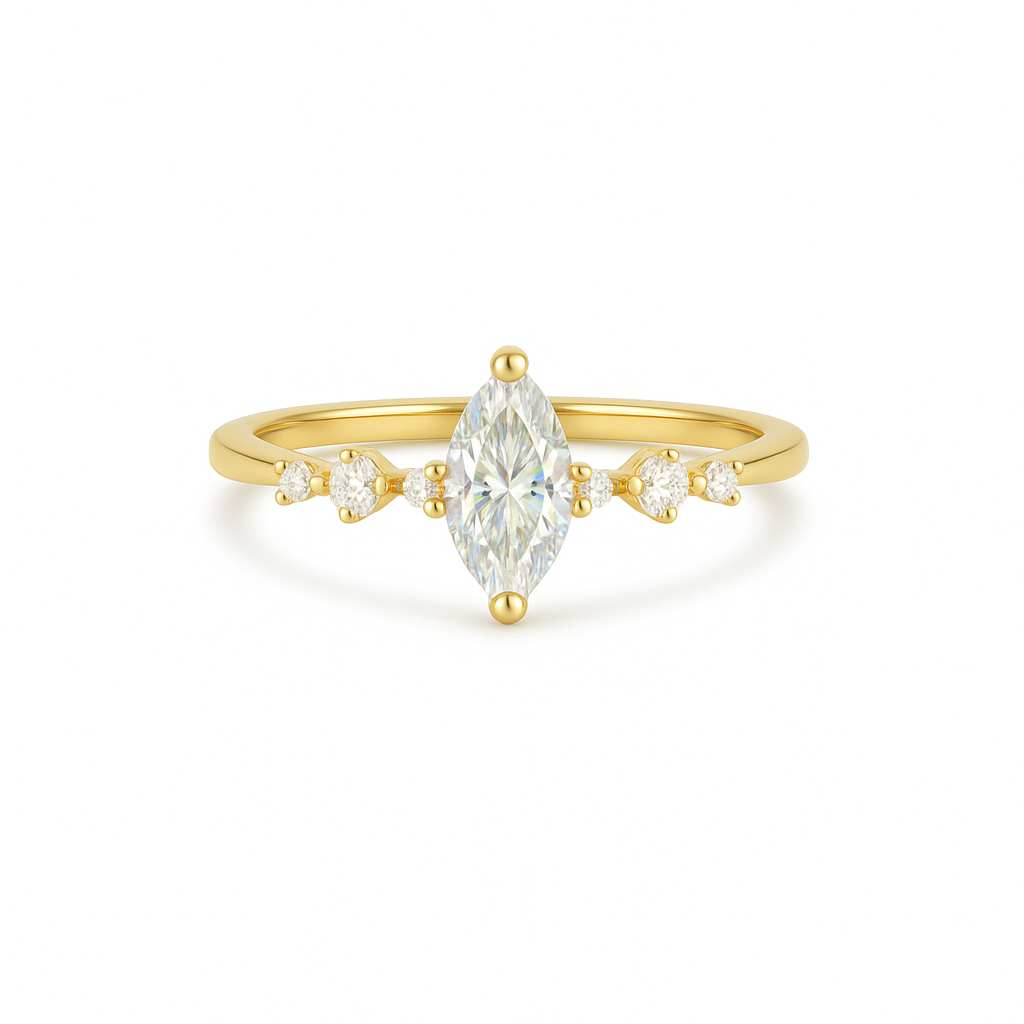 Ava Moissanite Ring