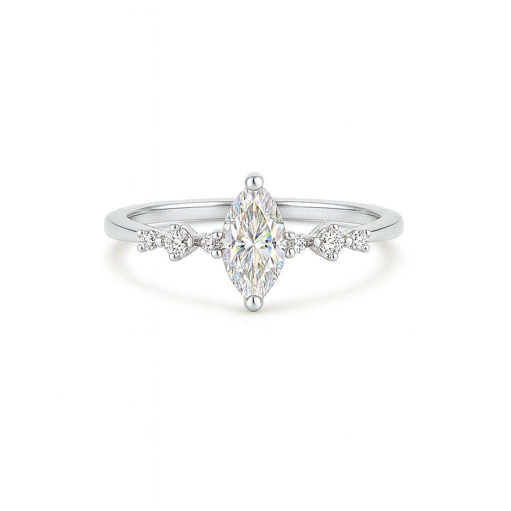 Ava Moissanite Ring