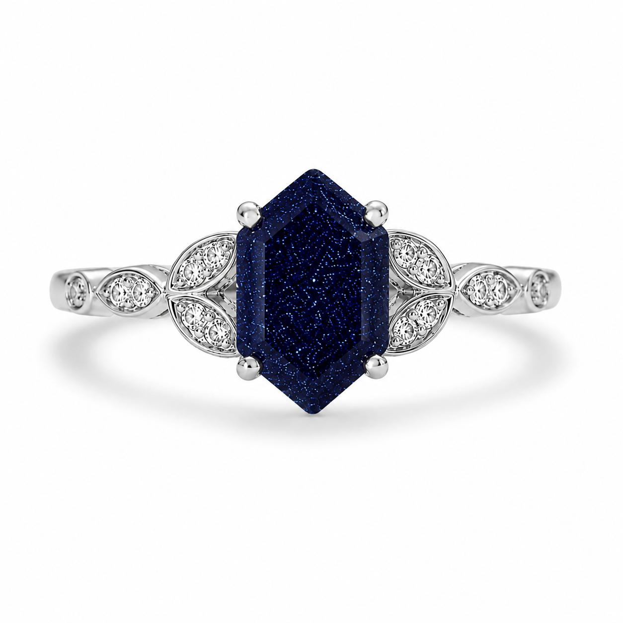 Gin Blue Sandstone Ring