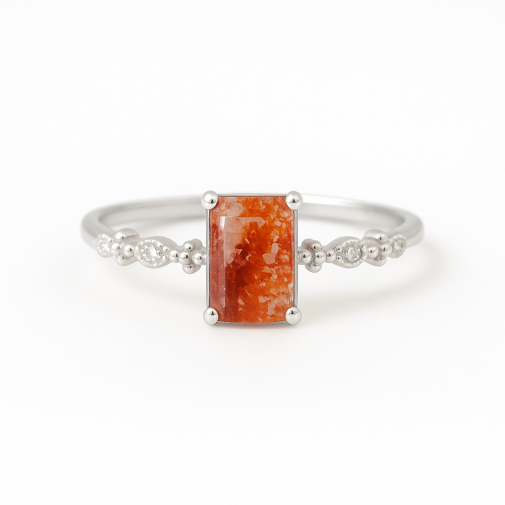 Tih Ghost Quartz Ring