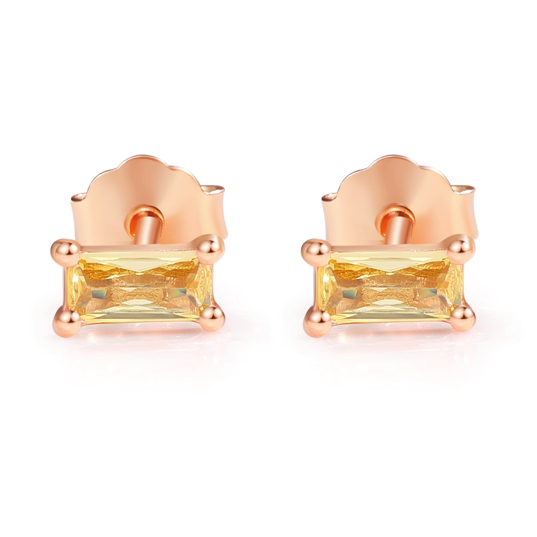 Pia 14k Gold Citrine Earrings