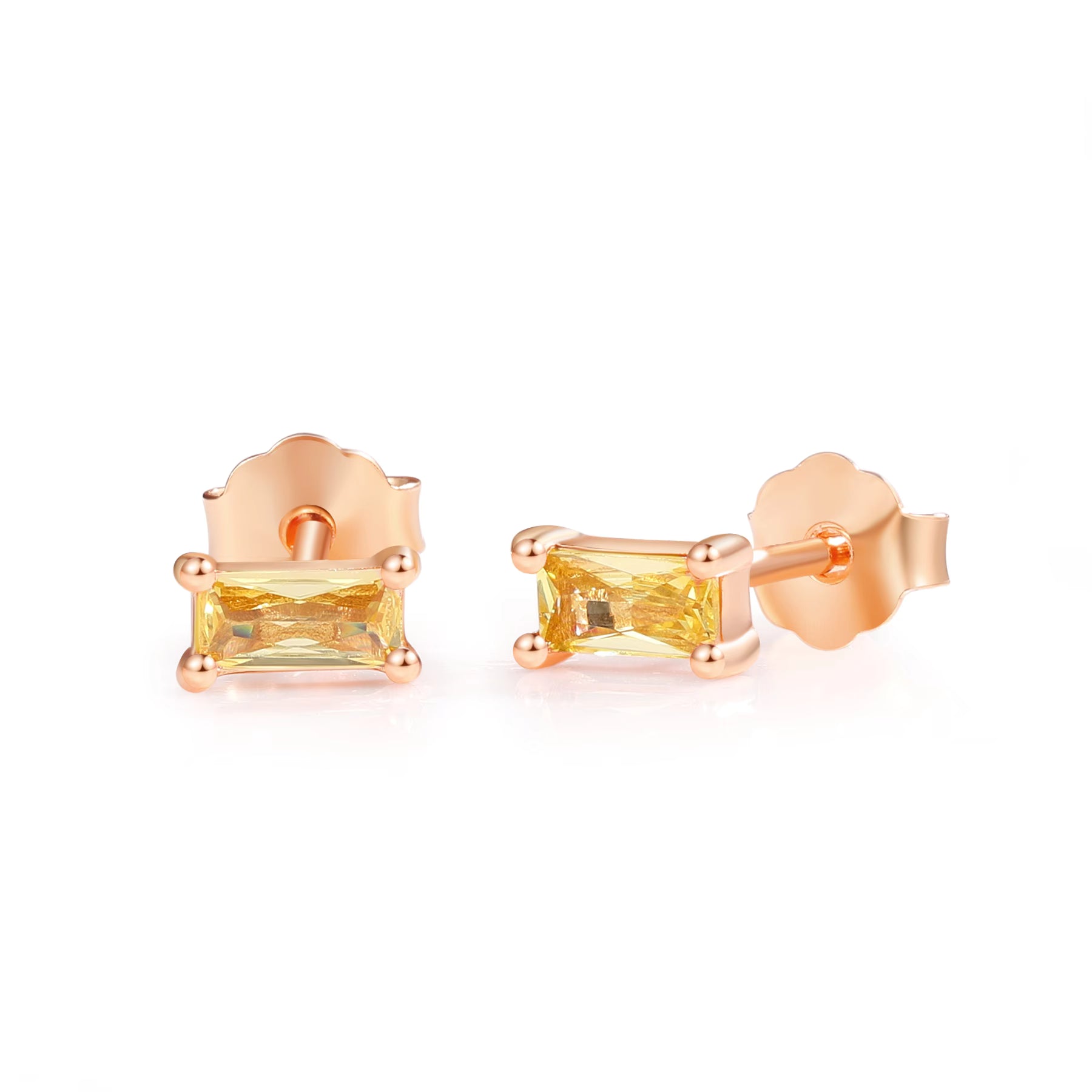 Pia 14k Gold Citrine Earrings