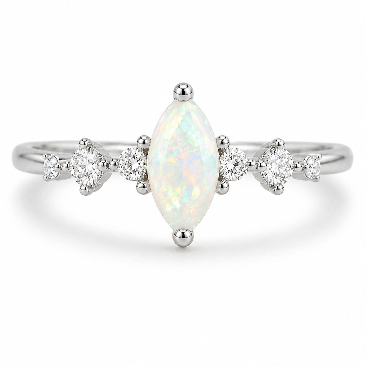 Ava Alexandrite Ring Sterling Silver