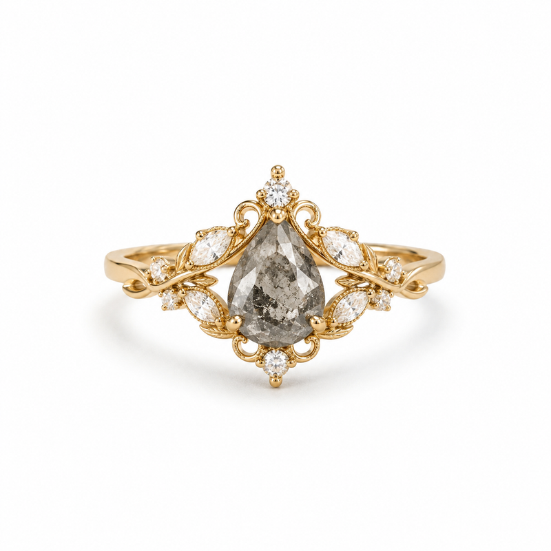 Pear ring