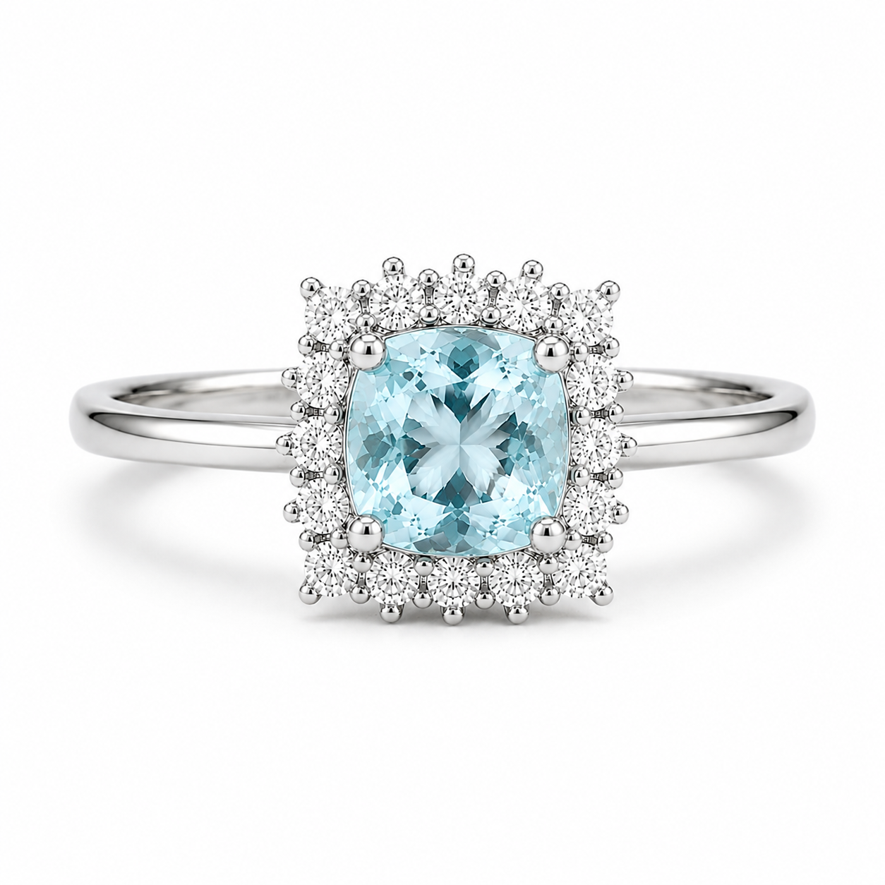Fey Aquamarine Ring Sterling Silver