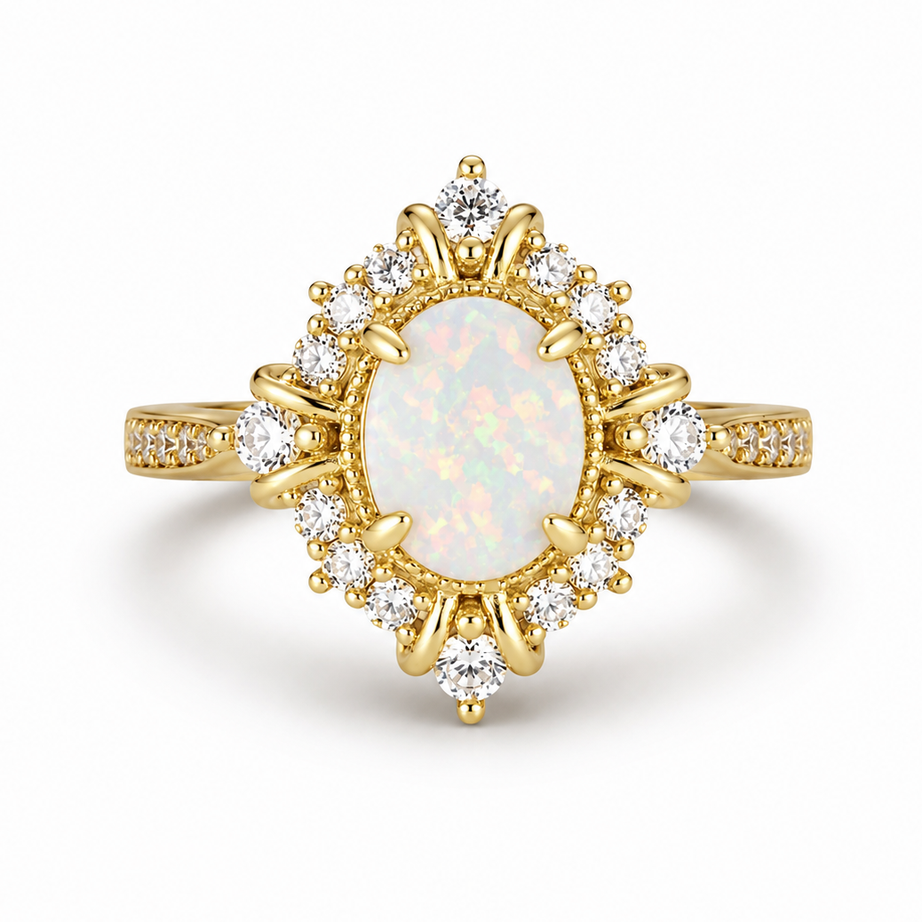 Mei Opal Ring