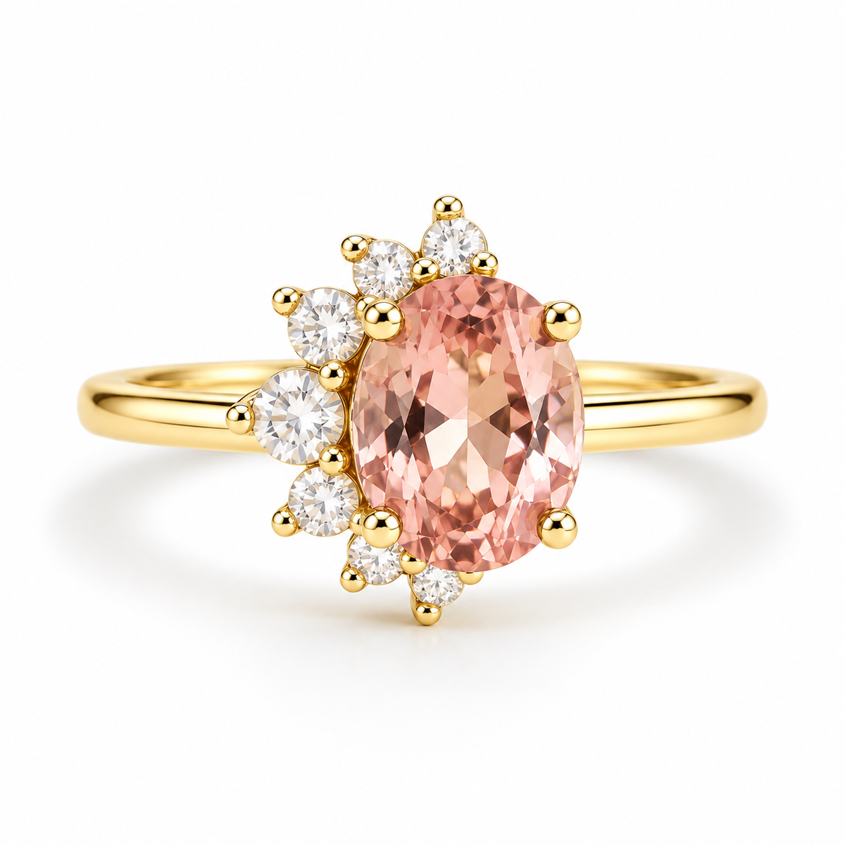 Ari Morganite Ring