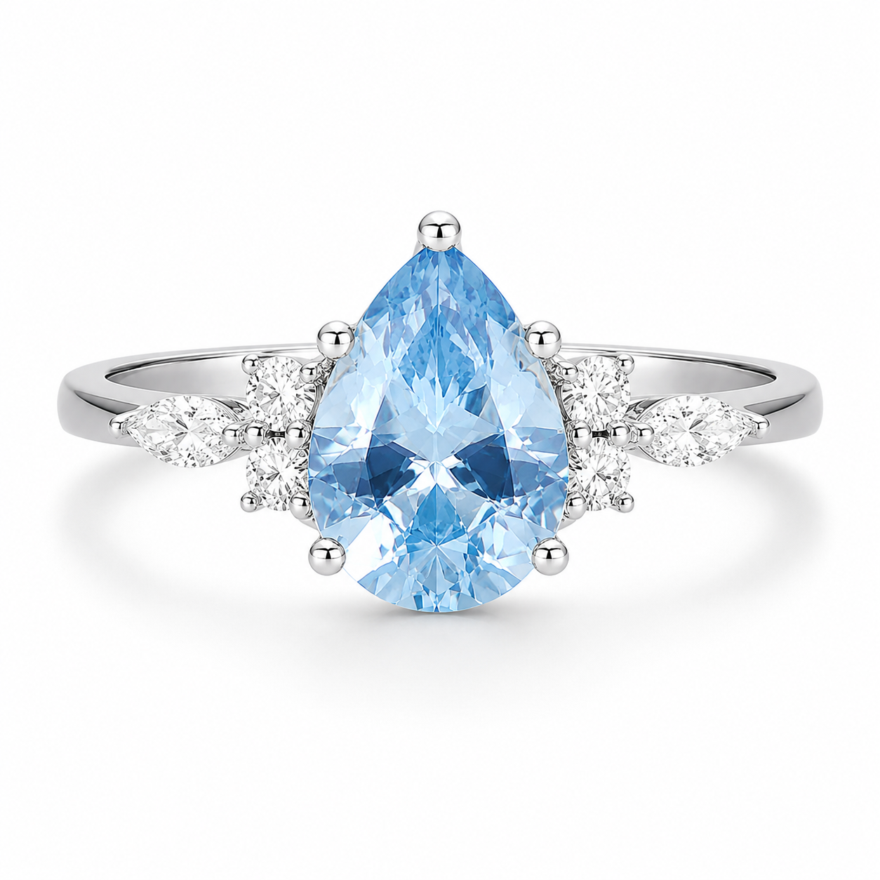 Marie Aquamarine Ring