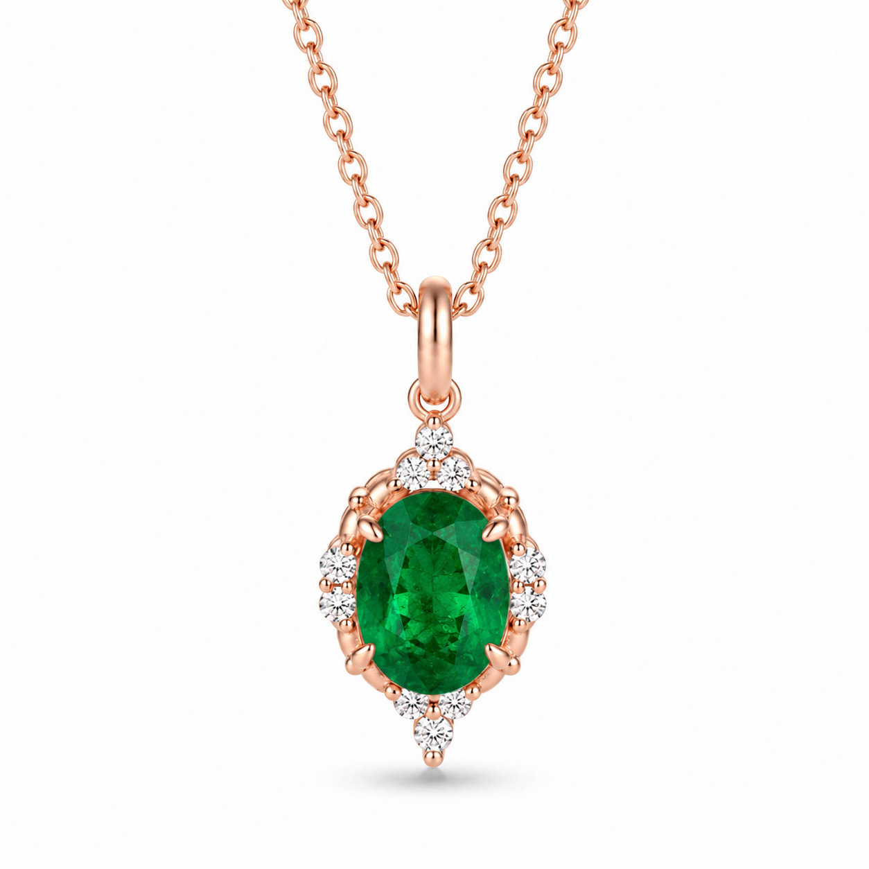 Brya Fire Opal Necklace Gold