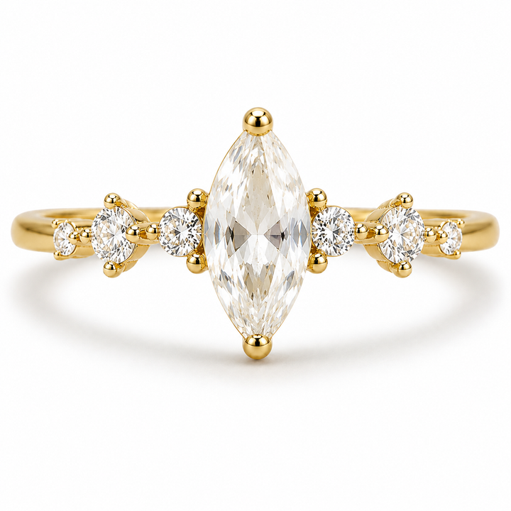 Ava Moissanite Ring