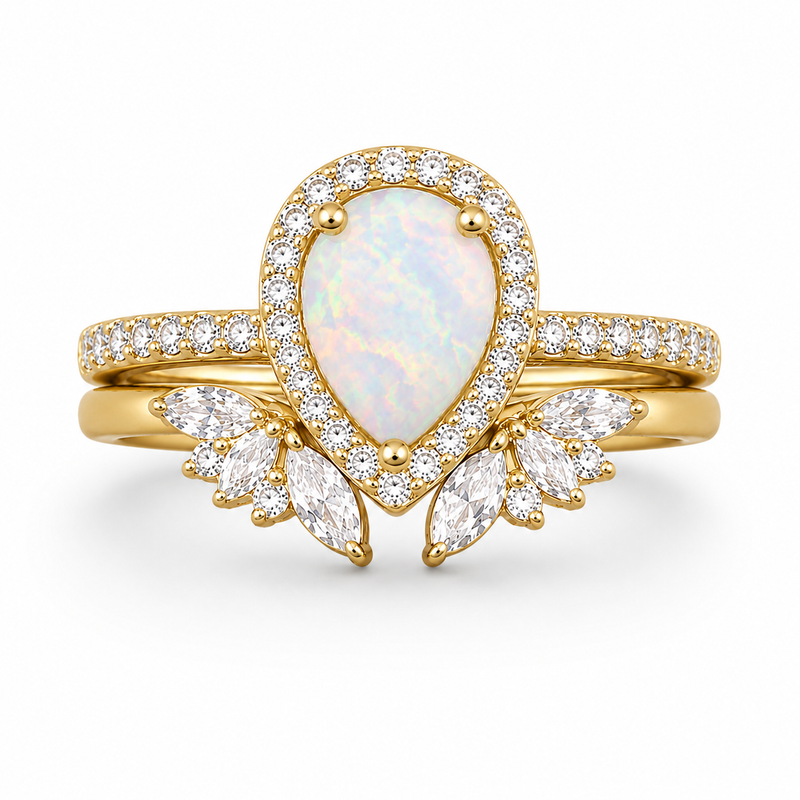 Fire Opal ring