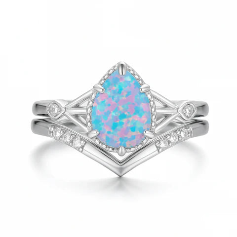 Cobalt Opal ring