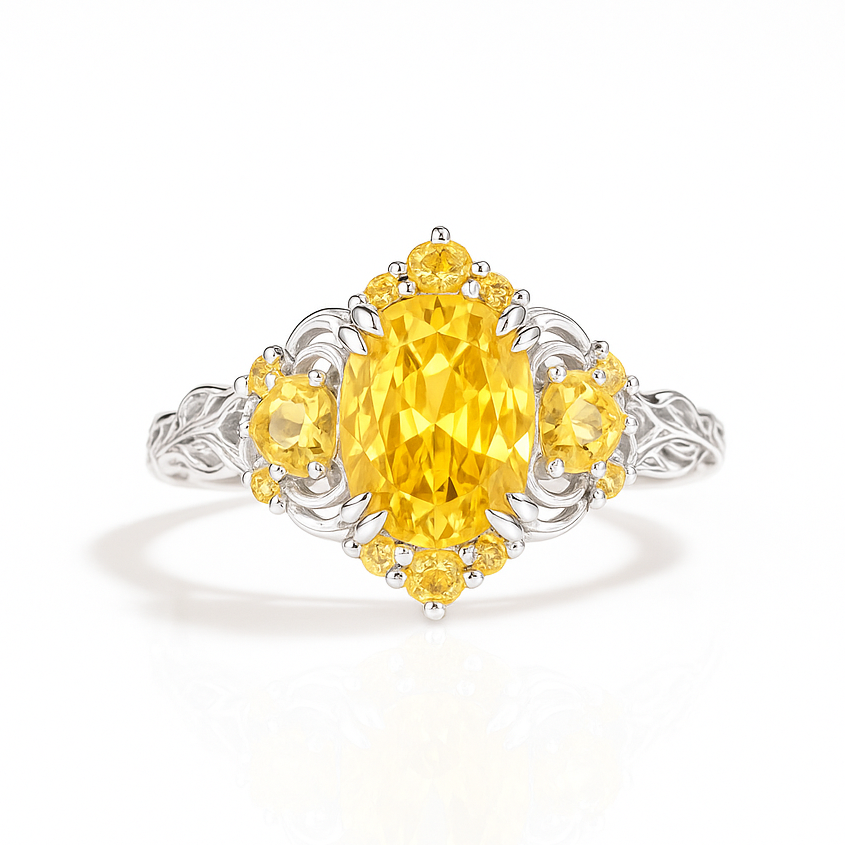 Lilly Citrine Ring