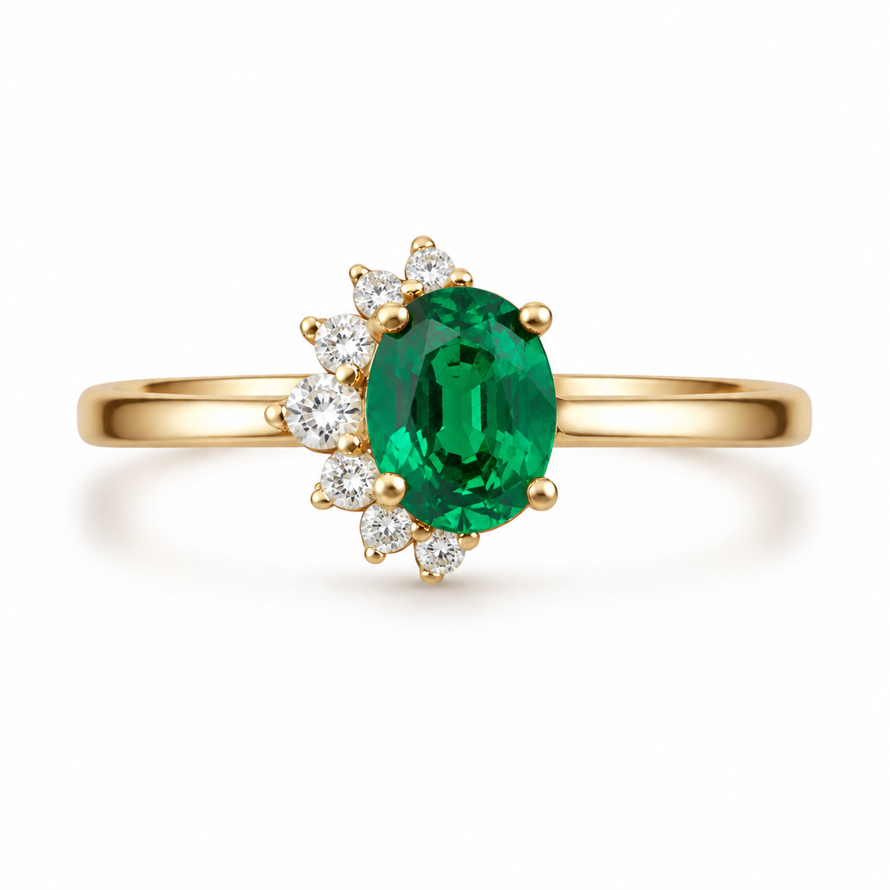 Ari Emerald Ring