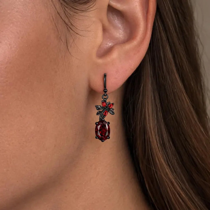 Ina Alexandrite Earrings Gold