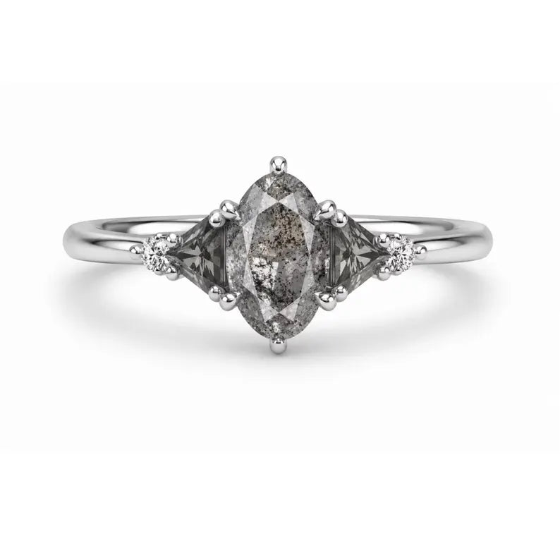 Eloise Herkimer Diamond Ring