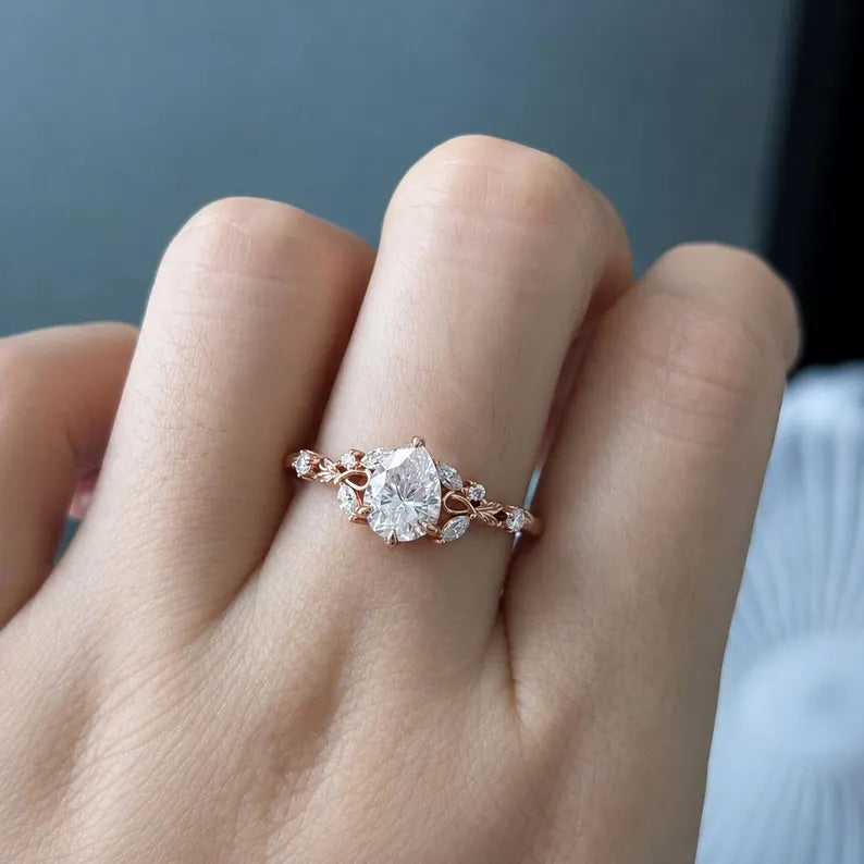 Tara Moissanite Ring