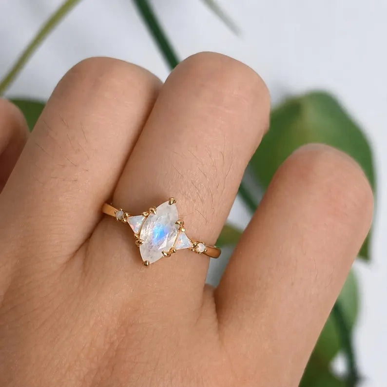 Jedi Moonstone Ring