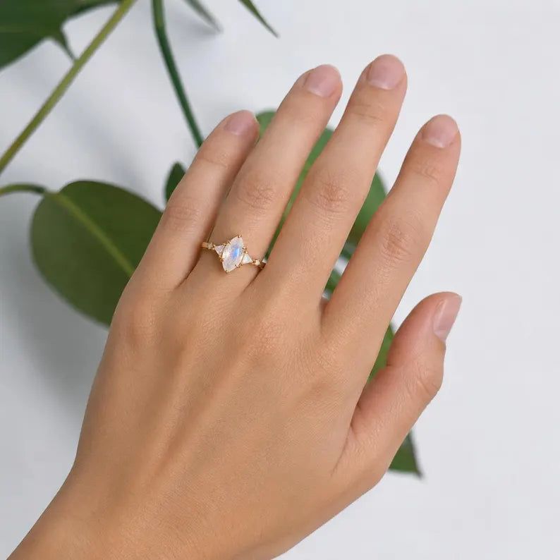 Jedi Moonstone Ring