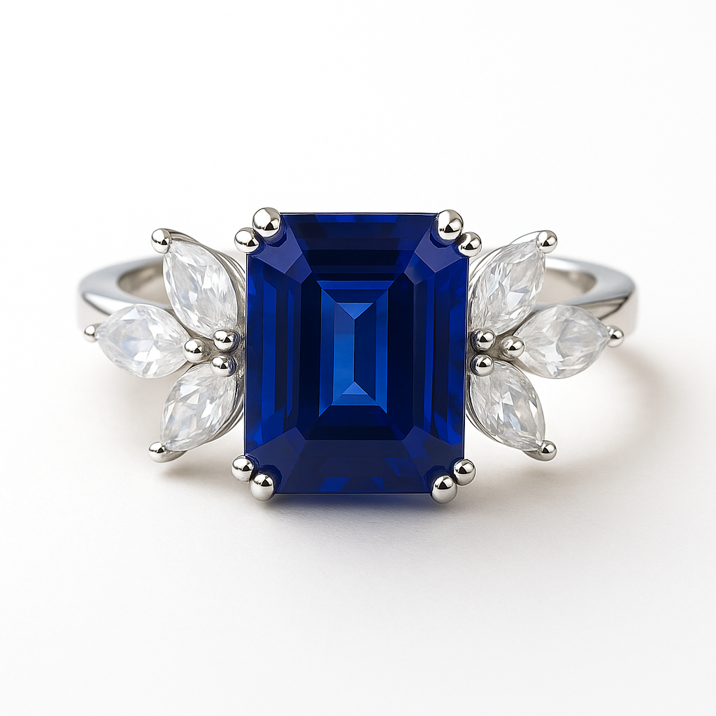 Ivy Ruby Ring Sterling Silver