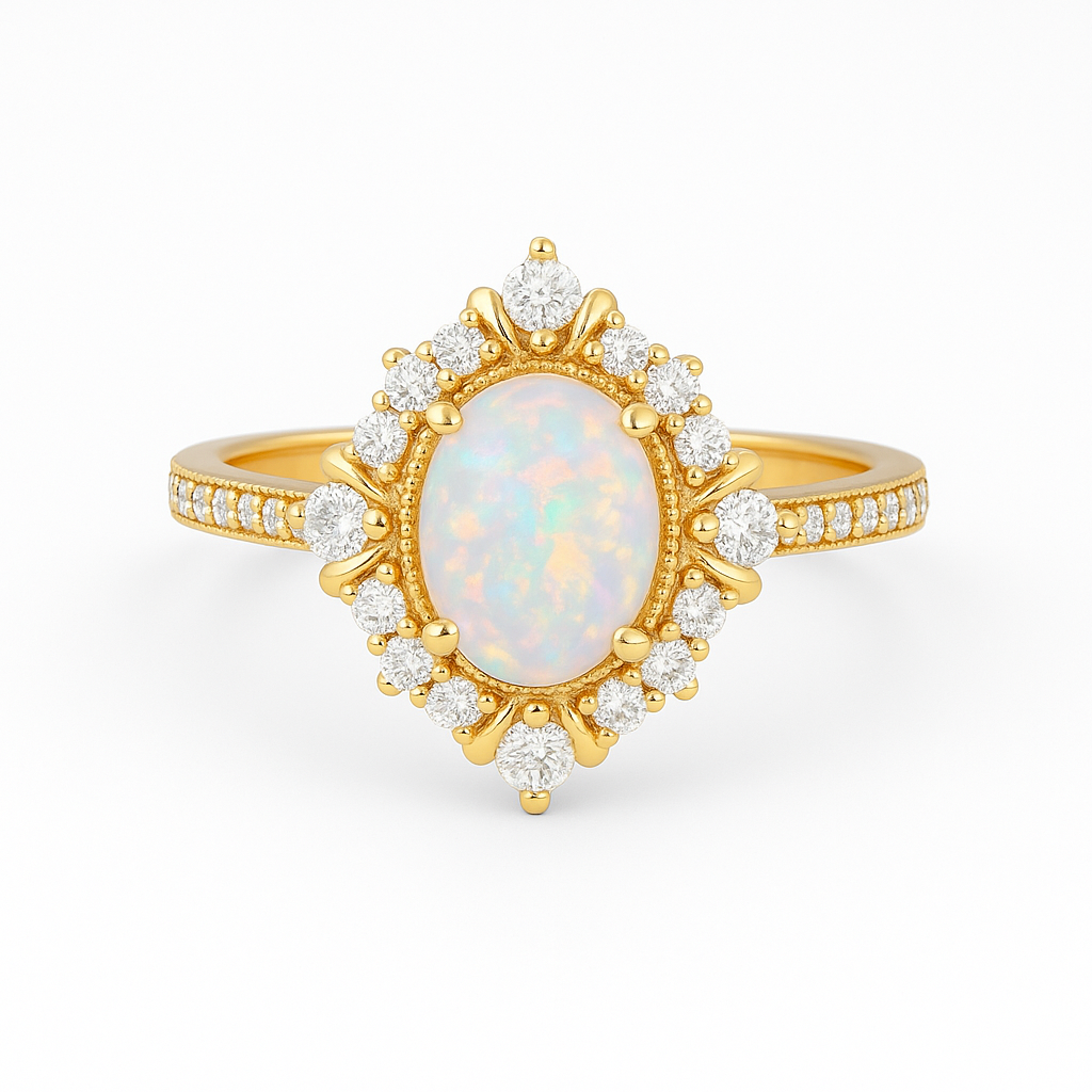 Mei Opal Ring