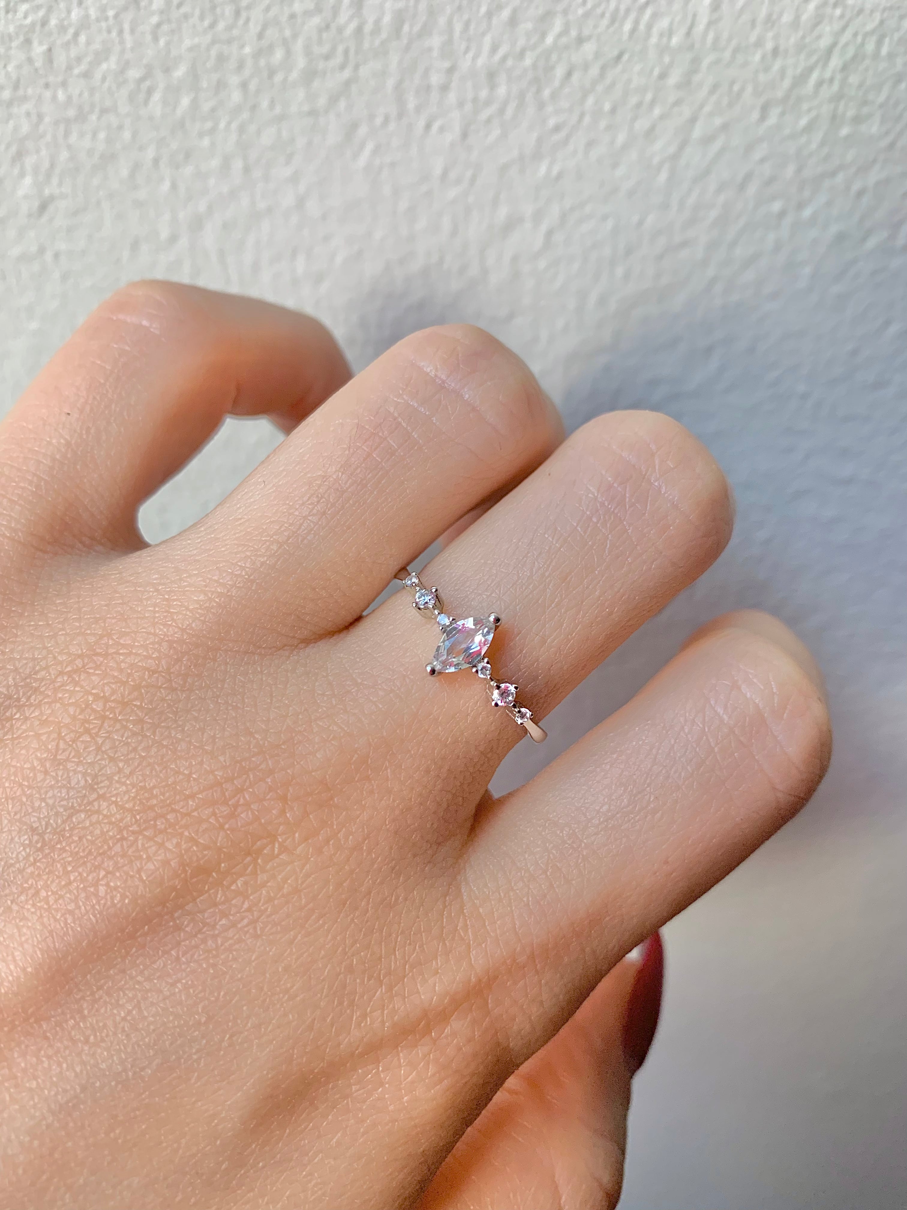 Ava Alexandrite Ring Sterling Silver