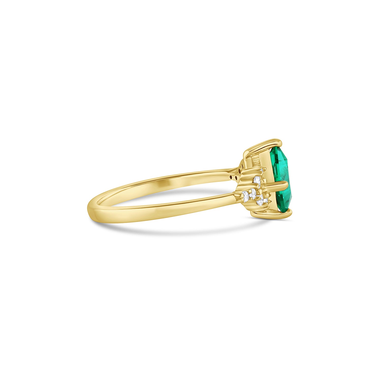 Sky Emerald Ring